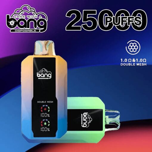 Bang Large Screen 25000口超大容量一次性可充電電子煙/歐美爆款 - 图片 2