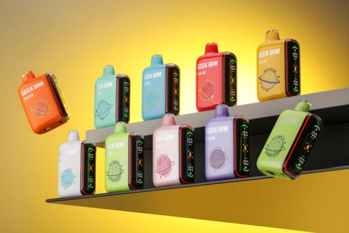 GEEK BAR 15000 Puffs 小火箭拋棄式電子煙 一次性霧化棒/可充電/側面LED現顯示/多種模式調節 - 图片 2