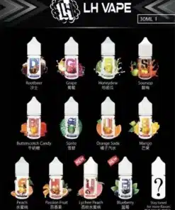 LH VAPE 酷涼鹽煙油 馬來西亞正版進口 30ml