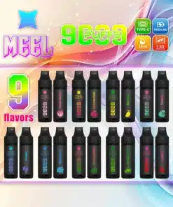 MEEL 9000 PUFFS 抛棄式一次性電子煙 可充電 711到付