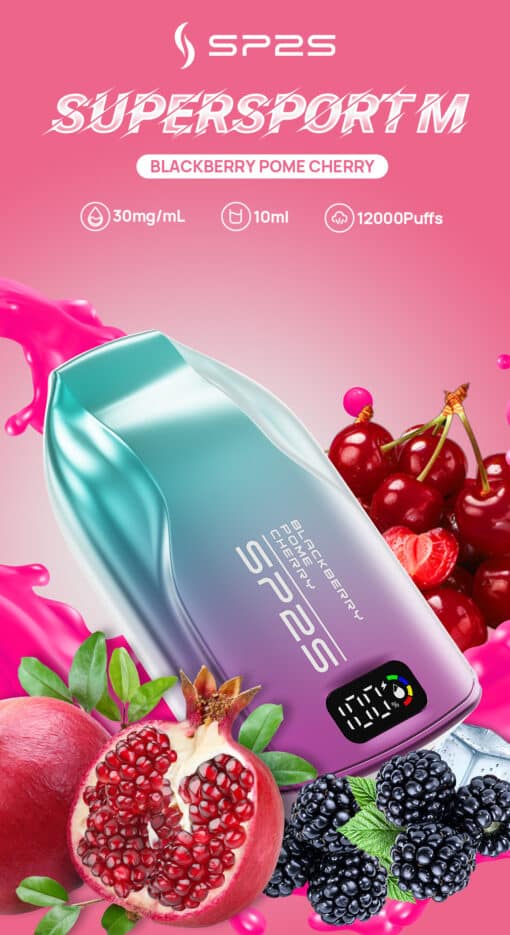 SP2S 9000 PUFFS 澳洲版本 一次性抛棄式電子煙 - 图片 3